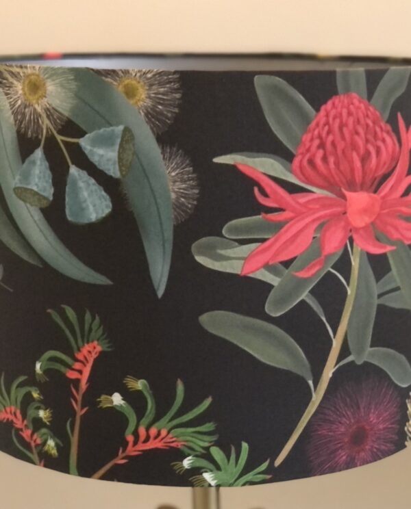 black-floral-lampshade-with-australian-botanicals