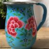 *light blue kashmir enamelware jug