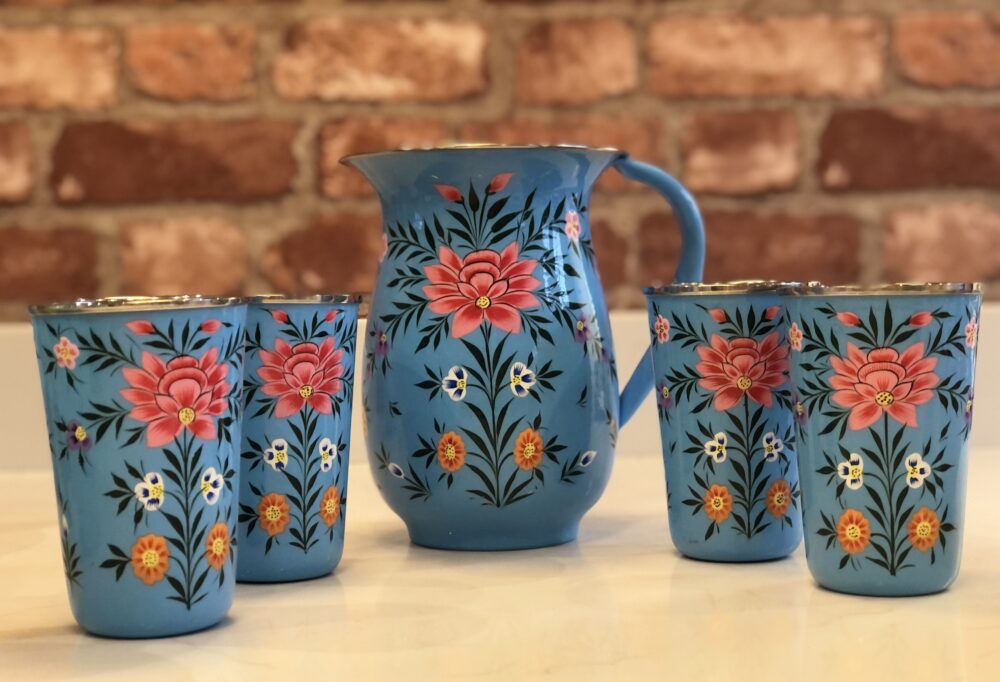 *pale-blue-enamel-jug-and-tumbler-set-from-kashmir