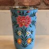 *light blue stainless steel enamel tumbler from kashmir