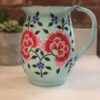 *pale green floral jug from Kashmir