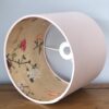 *pale pink and gold chinoiserie lampshade